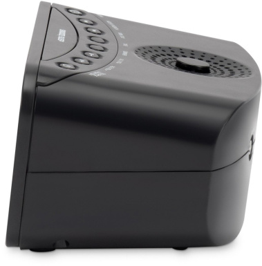 Радиочасы Hyundai H-RCL221 Black/White - фото в интернет-магазине Арктика