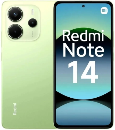 Мобильный телефон Xiaomi Redmi Note 14 8+128Gb Green - фото в интернет-магазине Арктика