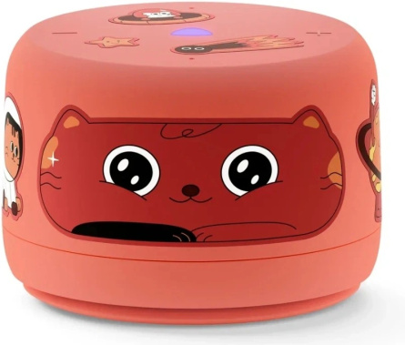 Умная колонка Яндекс Станция Лайт 2 YNDX-00028ORG Коралловая б/часов - фото в интернет-магазине Арктика