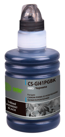 Чернила CACTUS CS-GI41PGBK (черный) для G1420/2420/3420 - фото в интернет-магазине Арктика