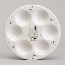 Блюдо "FUNNY HENS" д/яиц 358-2292 18 см - Арти М - каталог товаров магазина Арктика