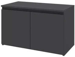Прихожая "Лаура" 464.12 тумба под вешалку (серый уголь) - Столлайн - каталог товаров магазина Арктика