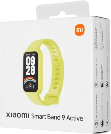 Фитнес-браслет Xiaomi Smart Band 9 Active Green (BHR08L1GL) - фото в интернет-магазине Арктика