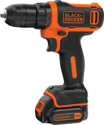 Дрель аккумуляторная Black&Decker BDCDD12-XK - каталог товаров магазина Арктика