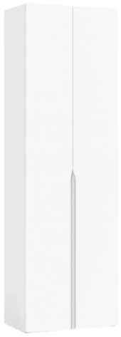 "ПРАГА" Джей шкаф 800 мм S2308 белый - Евромебель - фото в интернет-магазине Арктика