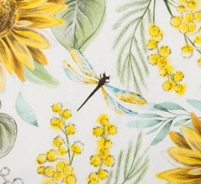 Скатерть "Этель" Солнечные цветы 180х147 см, 100% хлопок, саржа 4645839 - Сима-ленд - фото в интернет-магазине Арктика