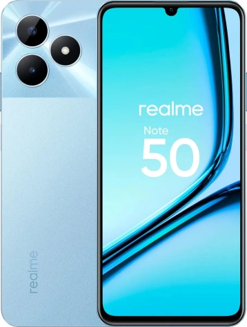 Мобильный телефон Realme Note 50 4+128Gb Blue (RMX3834) - фото в интернет-магазине Арктика
