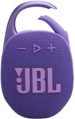 Портативная акустика JBL Clip 5 Purple (JBLCLIP5PUR) - каталог товаров магазина Арктика