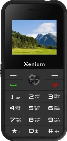 Мобильный телефон Xenium X718 Black - фото в интернет-магазине Арктика
