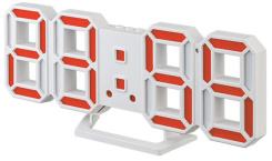 Часы Perfeo Luminous 2 White/Red (PF-6111) PF_B4923* - каталог товаров магазина Арктика