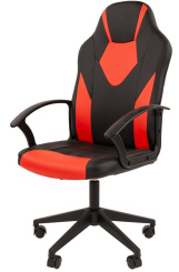 Кресло Стандарт СТ-17 (7104021) (черно-красное)  - каталог товаров магазина Арктика