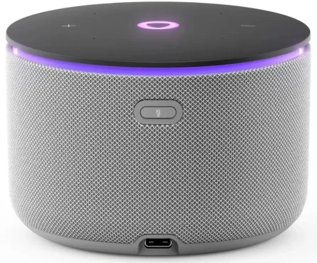Умная колонка Яндекс Станция Мини 3 Про YNDX-00059GRY Серая - фото в интернет-магазине Арктика