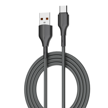 Кабель LDNIO LS852 USB-Type-C 2m 25W Gray (LD_B4589) - фото в интернет-магазине Арктика