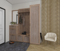 Прихожая "Рандеву" (дуб оксид) - каталог товаров магазина Арктика