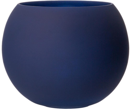 Ваза "LUNA SATIN BLUE" 380-856 - Арти М - фото в интернет-магазине Арктика