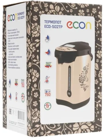Термопот ECON ECO-502TP - фото в интернет-магазине Арктика