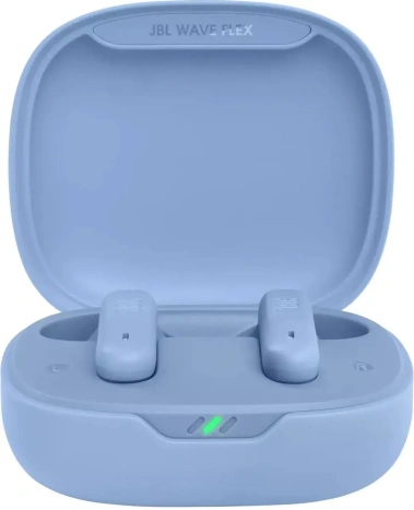 Наушники JBL Wave Flex Blue (JBLWFLEXBLU) TWS - фото в интернет-магазине Арктика