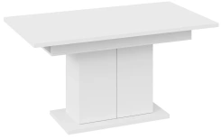 Стол обеденный "Детройт" Тип 1 (белый/белый) - Три Я - каталог товаров магазина Арктика