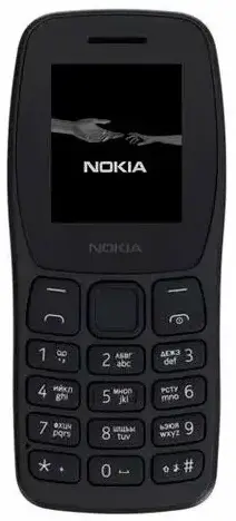 Мобильный телефон Nokia 105 (TA-1416) DS Charcoal/Черный - фото в интернет-магазине Арктика