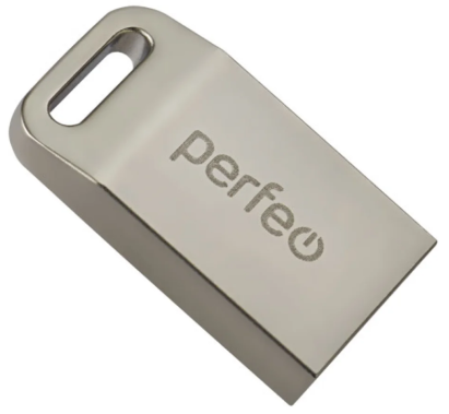 Флеш диск Perfeo 64Gb M05 металическая (PF-M05MS064) - фото в интернет-магазине Арктика