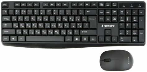 Набор клавиатура+мышь Gembird KBS-9300 - фото в интернет-магазине Арктика