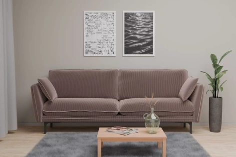 Диван "Сиеста" (01) коричневый - Столлайн - фото в интернет-магазине Арктика