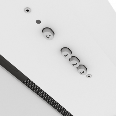 Вытяжка Elikor Cube 60П-650 White - фото в интернет-магазине Арктика