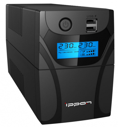 ИБП Ippon Back Power Pro II 700 (черный) - фото в интернет-магазине Арктика