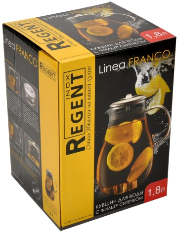 Графин Linea Franco 93-FR-BR-02-1800 1,8 - Регент Рус - фото в интернет-магазине Арктика