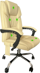 Кресло Cactus CS-CHR-OC04M-WT (слоновая кость) - каталог товаров магазина Арктика