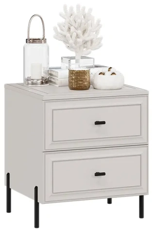 Спальня "Пандора" тумба прикроватная (Кашемир/ Кашемир сатин) - Три Я - фото в интернет-магазине Арктика