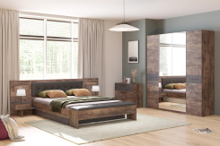 Спальня "Глазго" (Таксония/графит) - каталог товаров магазина Арктика