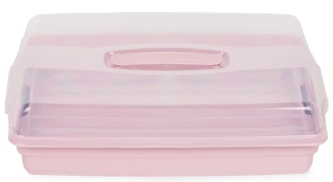 Контейнер прямоугольный большой GRAND CHEF 00415-X51-00 розовый - Безант М - фото в интернет-магазине Арктика