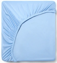 Простыня на резинке 90х200х25см, голубой, тенсель 10805376 - Сима-ленд - каталог товаров магазина Арктика