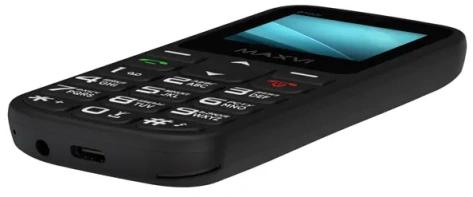 Мобильный телефон Maxvi B100i Black - фото в интернет-магазине Арктика