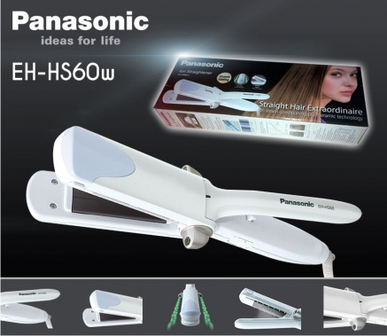 
Выпрямитель для волос Panasonic EH-HS60 - фото в интернет-магазине Арктика