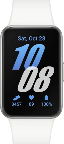 Фитнес-браслет Samsung Galaxy Fit3 Silver/Серебро (SM-R390) - фото в интернет-магазине Арктика