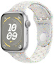 Смарт-часы Apple Watch S9 41mm Silver (серебро) Nike SB Pure Platinum (белый) 130-180 (MR9M3)