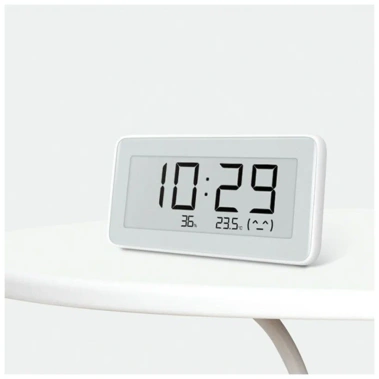 Часы Xiaomi Mi Temperature and Humidity Monitor Clock (BHR5435GL) - фото в интернет-магазине Арктика