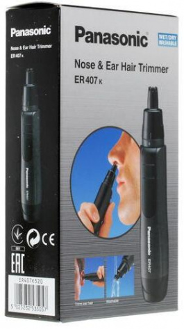 Триммер/уд.волос носа и уха Panasonic ER407 - фото в интернет-магазине Арктика