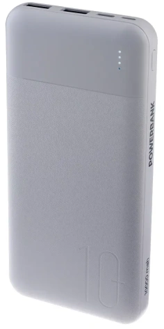 Портативный аккумулятор Perfeo 10000mah PF_E2088 (белый) - фото в интернет-магазине Арктика