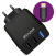 Зарядное устройство для USB Krutoff CH-07L Lighting черный (03574) - фото в интернет-магазине Арктика