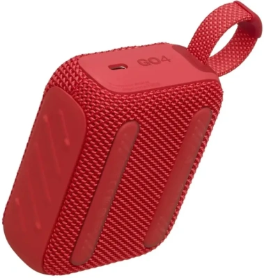 Портативная акустика JBL Go 4 Красный (JBLGO4RED) - фото в интернет-магазине Арктика