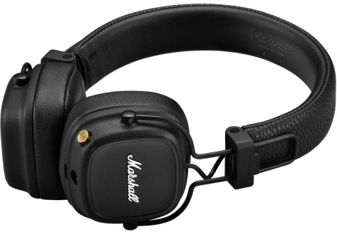 Наушники Marshall Major IV On-Ear Wireless Black - фото в интернет-магазине Арктика