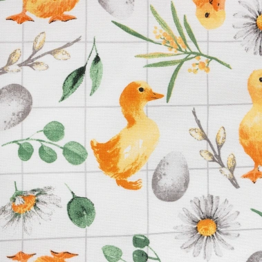 Скатерть Доляна Duckling 149х220 см, 100% хл, рогожка 9215896 - Сима-ленд - фото в интернет-магазине Арктика
