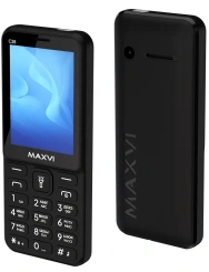 Мобильный телефон Maxvi C38 Black - каталог товаров магазина Арктика