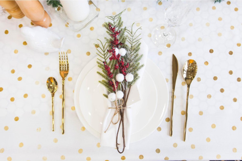 Скатерть "Этель.Золотой город" НГ 147*180 см 3629012 - Сима-ленд - фото в интернет-магазине Арктика