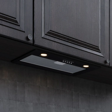 Вытяжка Krona KATE 600 BLACK PB - фото в интернет-магазине Арктика