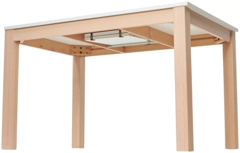 Стол обеденный TME-6931 MBH (SWEDEN / MILKY WHITE BEECH) - М-Сити - фото в интернет-магазине Арктика