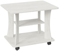 Стол журнальный "Тип 8" (дуб крафт белый) - Три Я - каталог товаров магазина Арктика